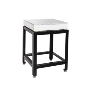 Anti-Vibration Table โครงเหล็กพ่นสี Top แกรนิต หล่อหนา 10 cm ขาปรับระดับกันสั่น (VT3G5555-M10) ขนาด W55xD55xH80 cm